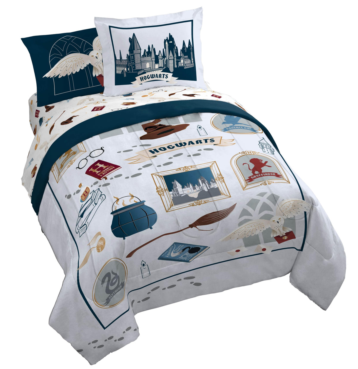 Disney Lilo and Stitch Full Size Comforter Set 7 Piece Bedding, Multi