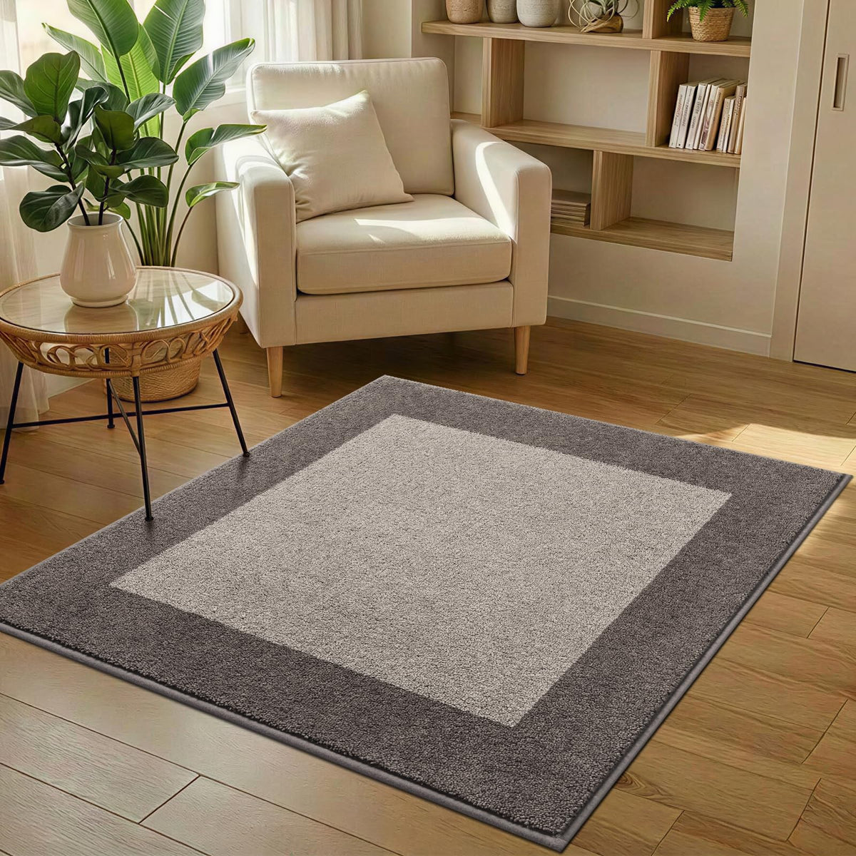 Area Rug 48" x 72", Kitchen Rug for Floor, Bedroom, Roll Packing