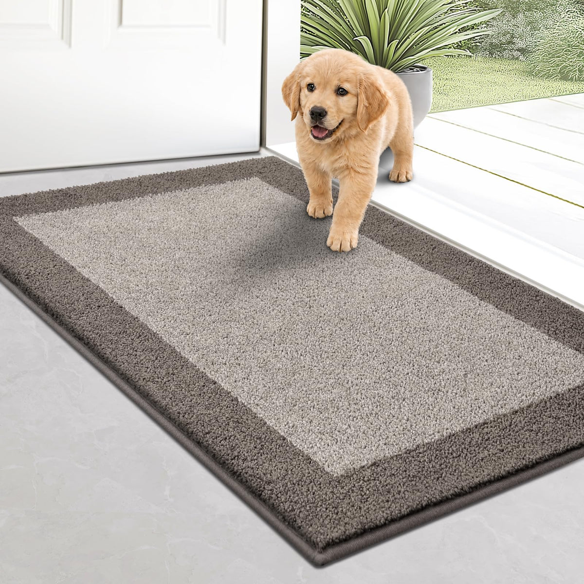 Area Rug 48" x 72", Kitchen Rug for Floor, Bedroom, Roll Packing
