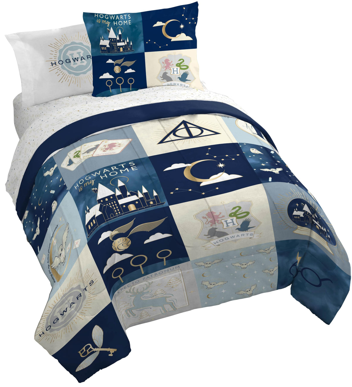 Disney Lilo and Stitch Full Size Comforter Set 7 Piece Bedding, Multi