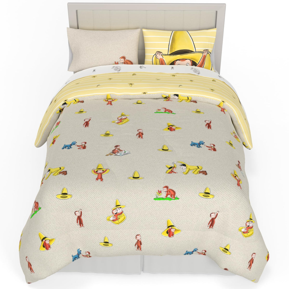 Peanuts® Snoopy Super Soft Reversible Comforter and Sheet Set, 4 Piece Twin Size, (Officially Licensed Product) by Franco Collectibles