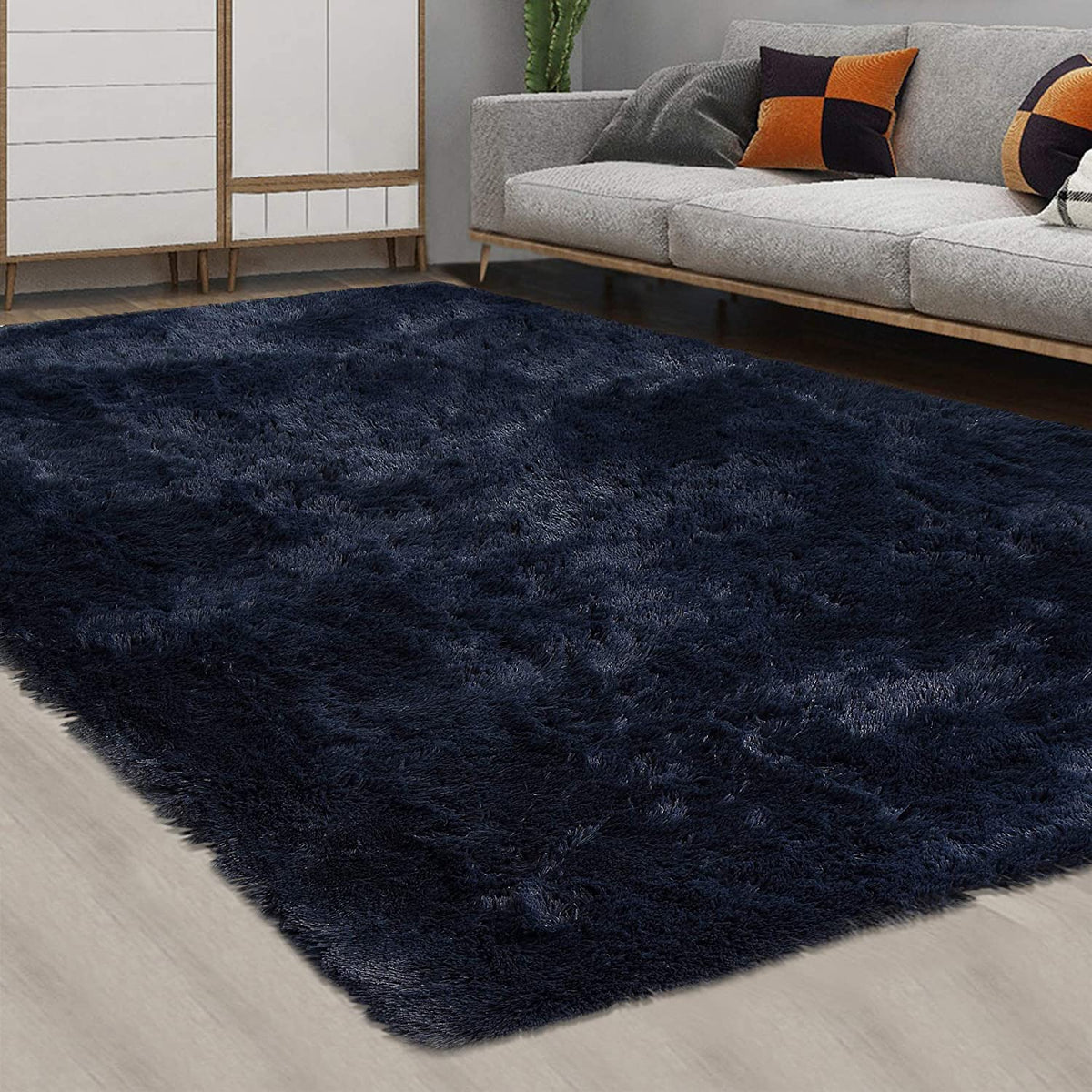 CAROMIO Shag Fluffy Area Rug Modern Indoor Plush Rug 8' x 10'