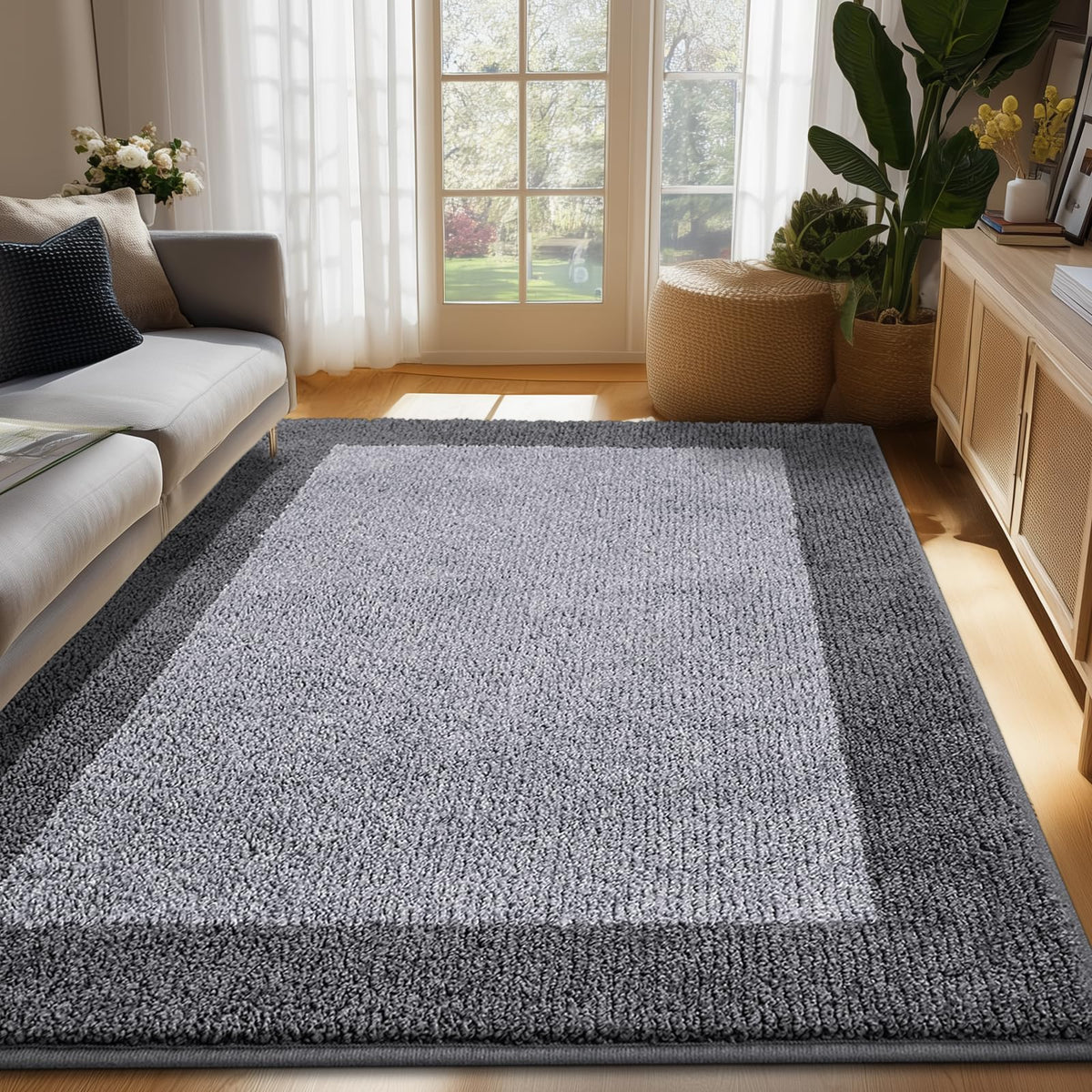 Area Rug 48" x 72", Kitchen Rug for Floor, Bedroom, Roll Packing