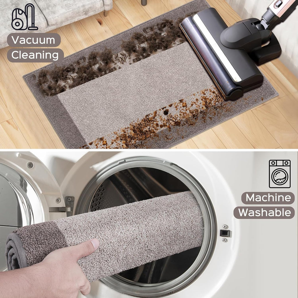 Area Rug 48" x 72", Kitchen Rug for Floor, Bedroom, Roll Packing