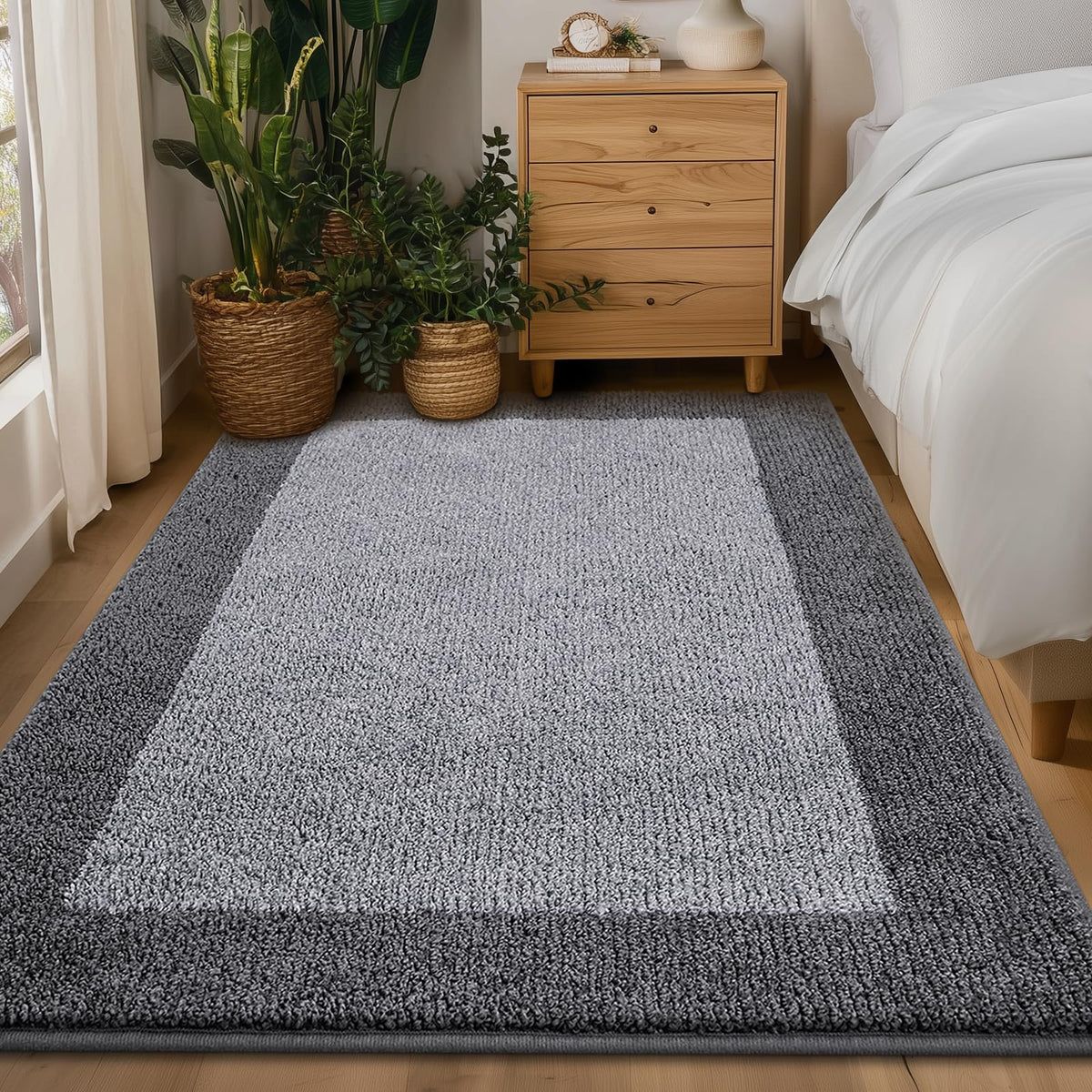 Area Rug 48" x 72", Kitchen Rug for Floor, Bedroom, Roll Packing