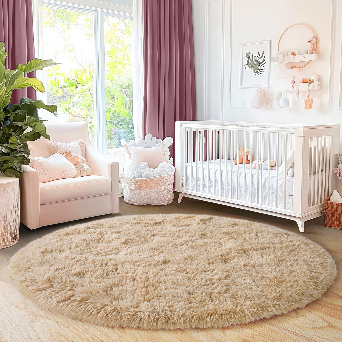 Black Rug for Bedroom, Soft Shaggy Modern Shag 4x6 Area Rugs for Living Room, Upgrade Non-Slip Plush Fluffy Carpet for Kids Boys Girls Room Dorm Home Decor Aesthetic