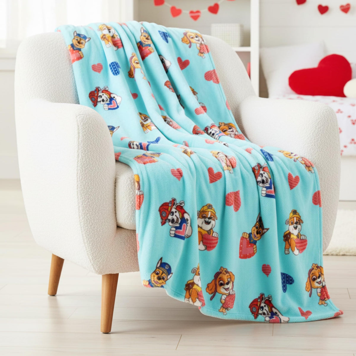 Franco Kids Bedding Super Soft Plush Throw Blanket, 46 in x 60 in, Paw Patrol
