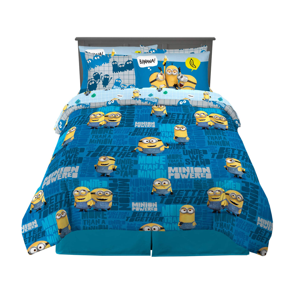 Peppa Pig Kids Bedding Super Soft & Cozy Reversible Microfiber Comforter and Sheet Set with Sham, 5 Piece Twin Size, (Officially Licensed Product) By Franco