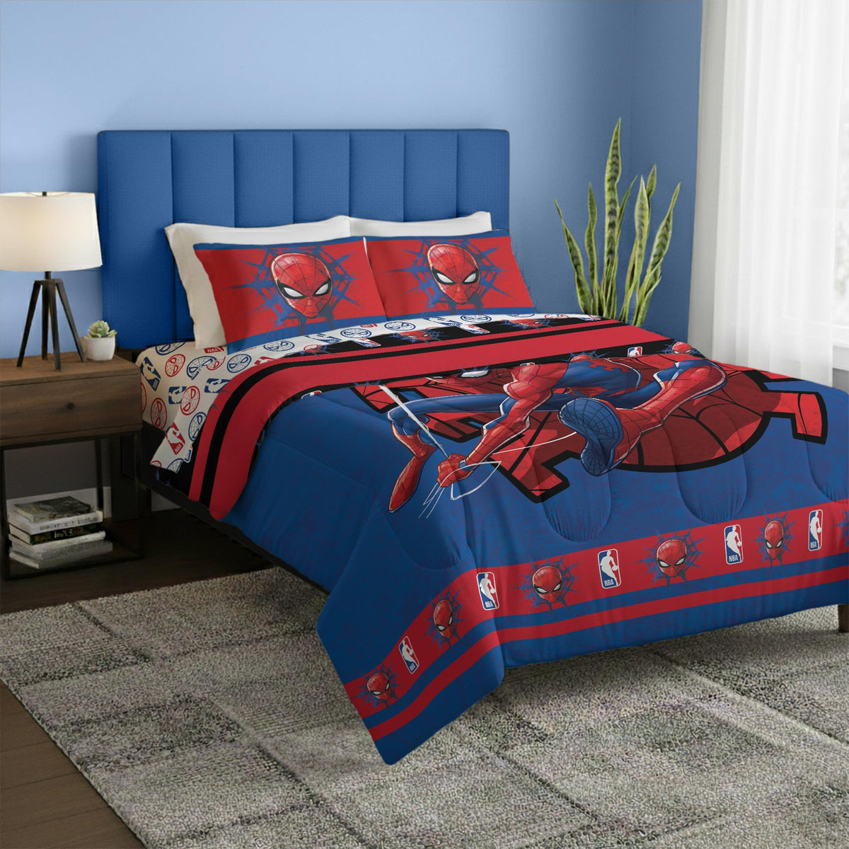 Northwest Disney Pixar Story Twin Comforter Set, Reversible Buzz Lightyear & Woody Design, Ultra Soft Fade Resistant Microfiber Kids Bedding Set, Officially Licensed