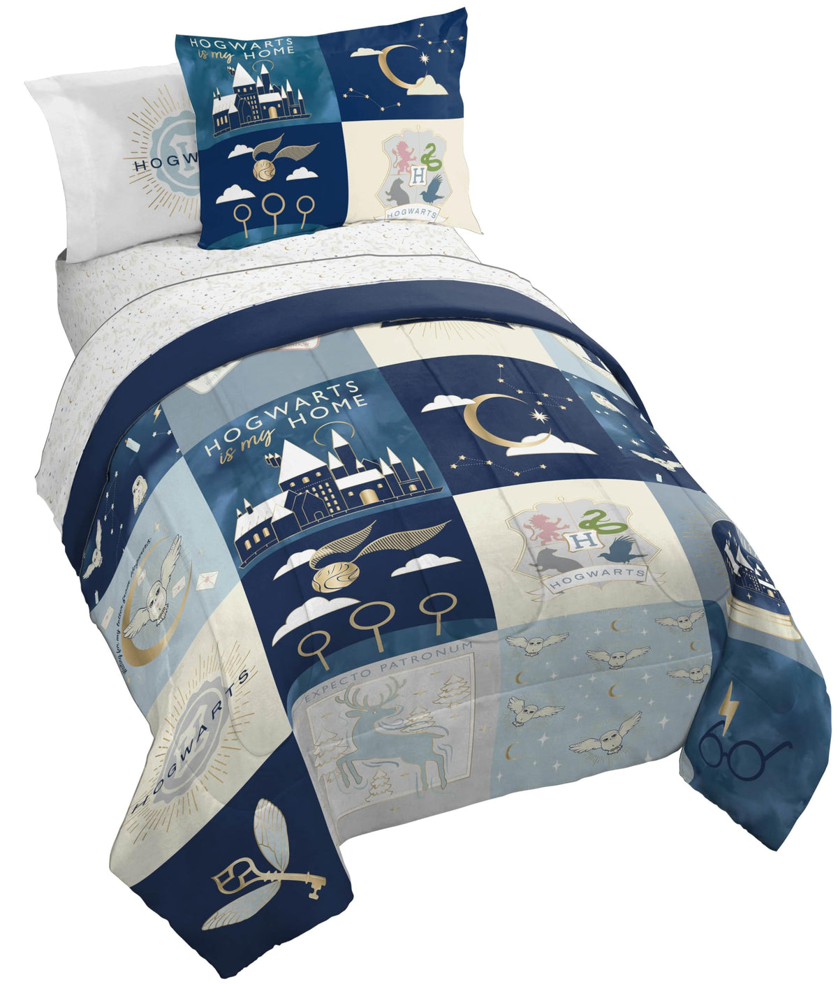 Disney Lilo and Stitch Full Size Comforter Set 7 Piece Bedding, Multi