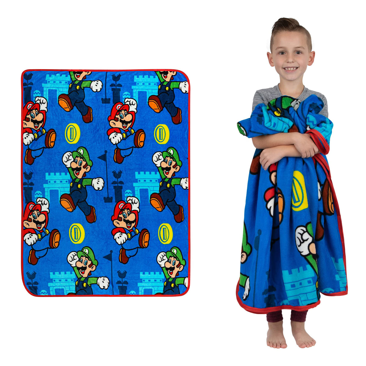 Franco Kids Bedding Super Soft Plush Throw Blanket, 46 in x 60 in, Paw Patrol