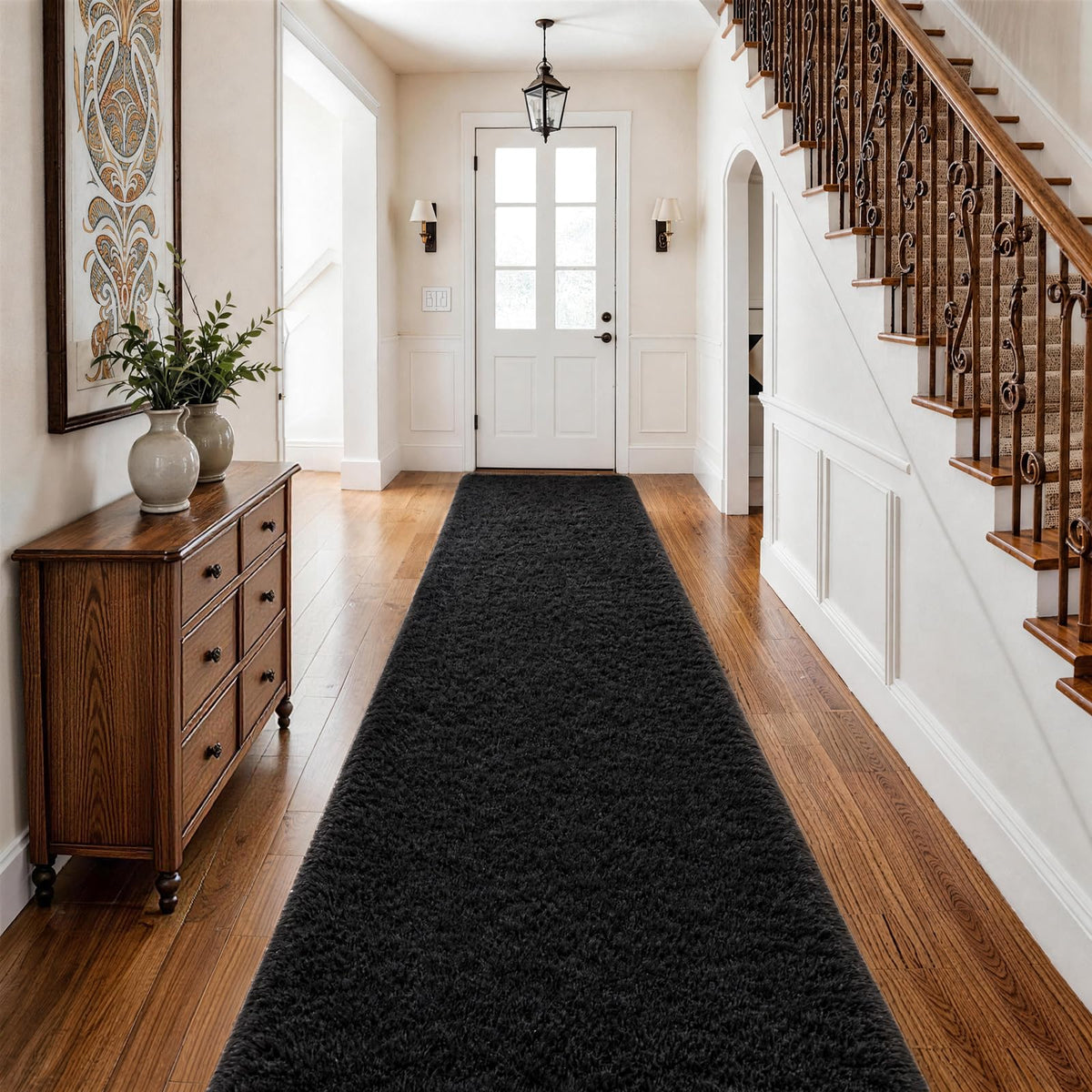 Ophanie Area Rugs for Bedroom, Christmas Upgrade Non-Slip Ivory Fluffy Soft Shag Living Room Carpet, Indoor Floor 4x6 Fuzzy Shaggy Plush Nursery Rug for Kids Dorm Decor with Over 99 pcs Pile fibers