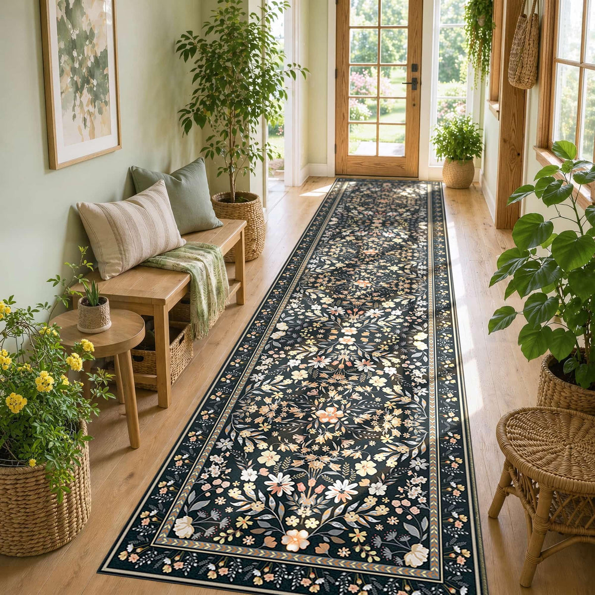 Rugxara Grey 5x7 Area Rugs for Bedroom & Living Room