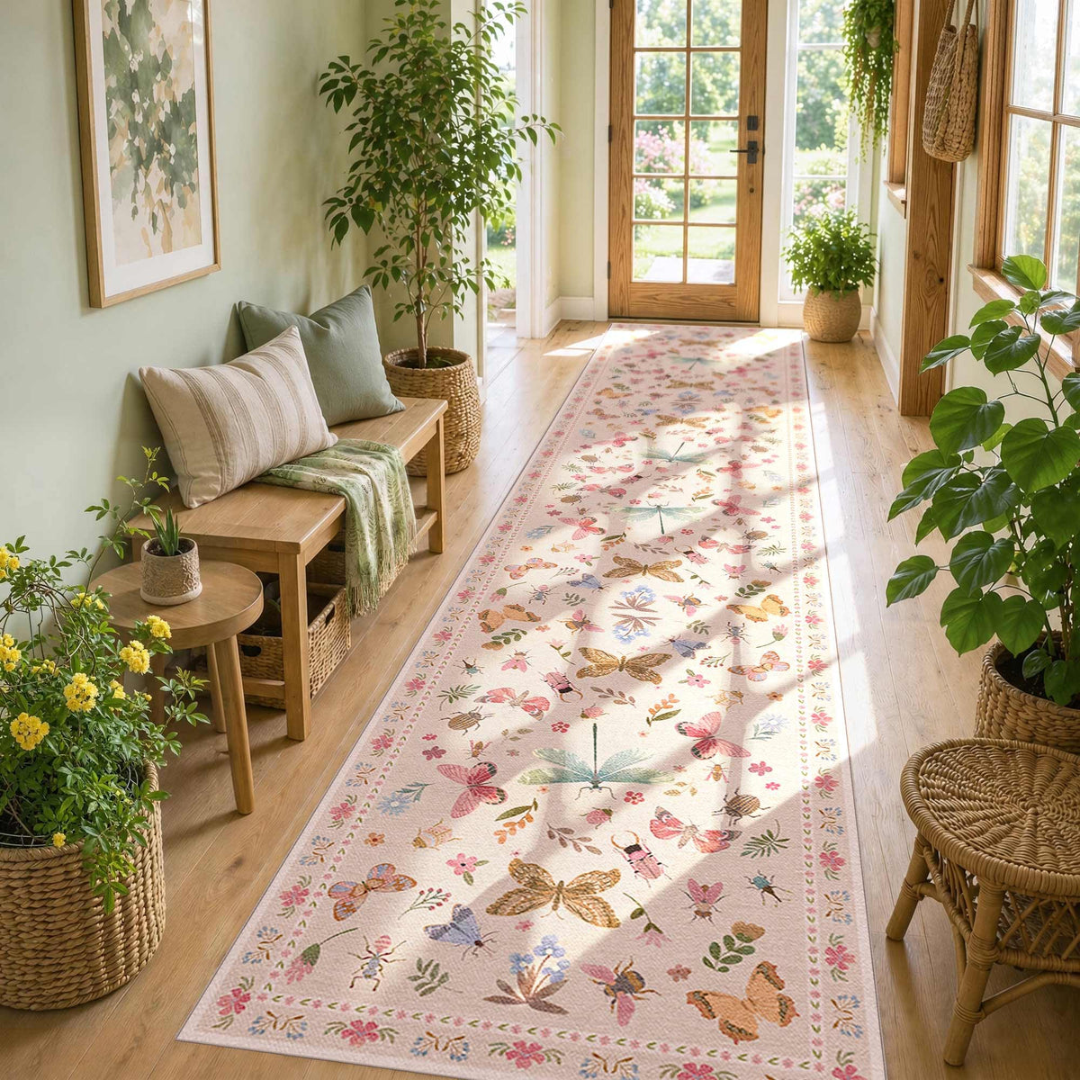 Rugxara Grey 5x7 Area Rugs for Bedroom & Living Room