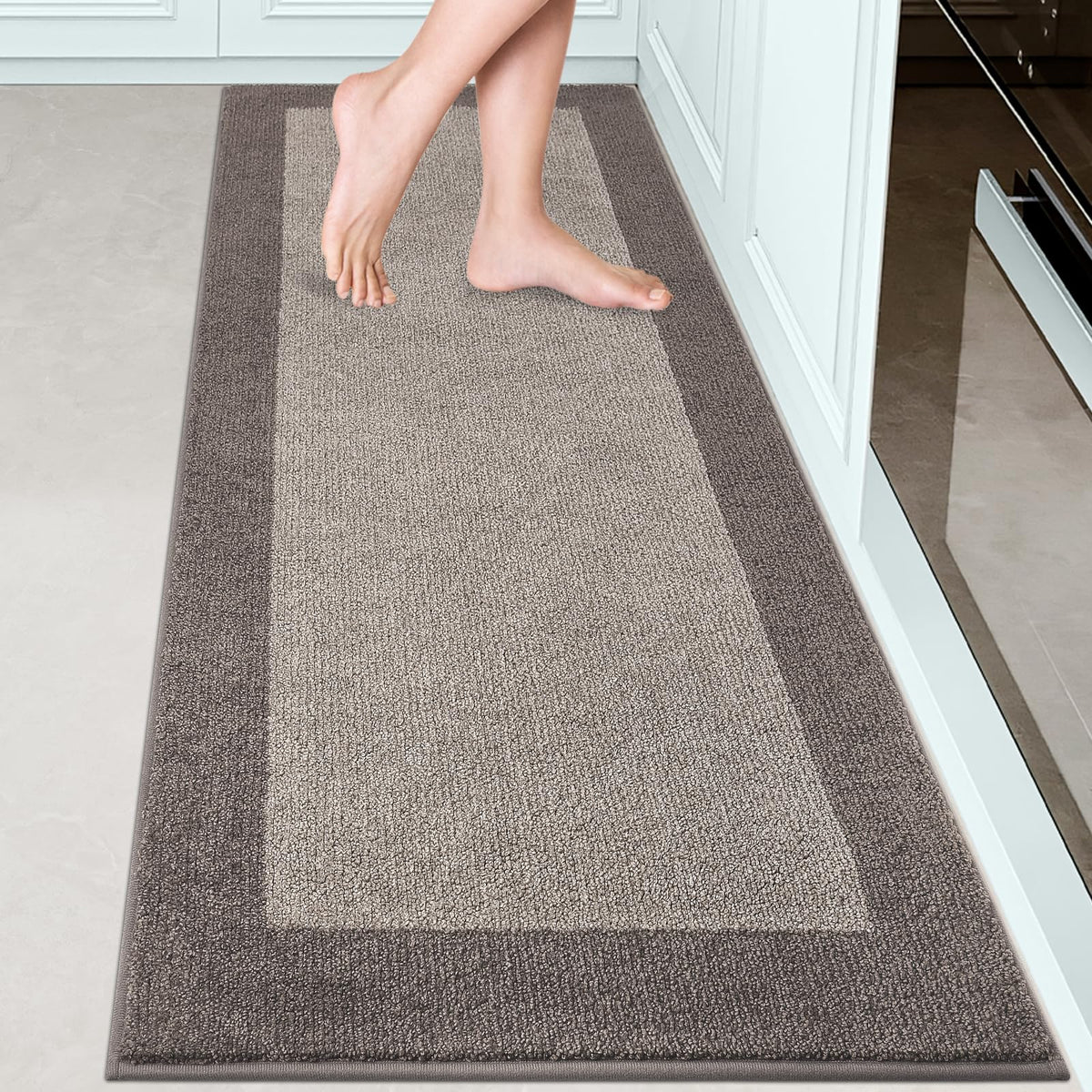 Area Rug 48" x 72", Kitchen Rug for Floor, Bedroom, Roll Packing