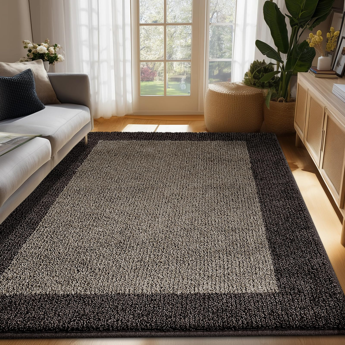 Area Rug 48" x 72", Kitchen Rug for Floor, Bedroom, Roll Packing
