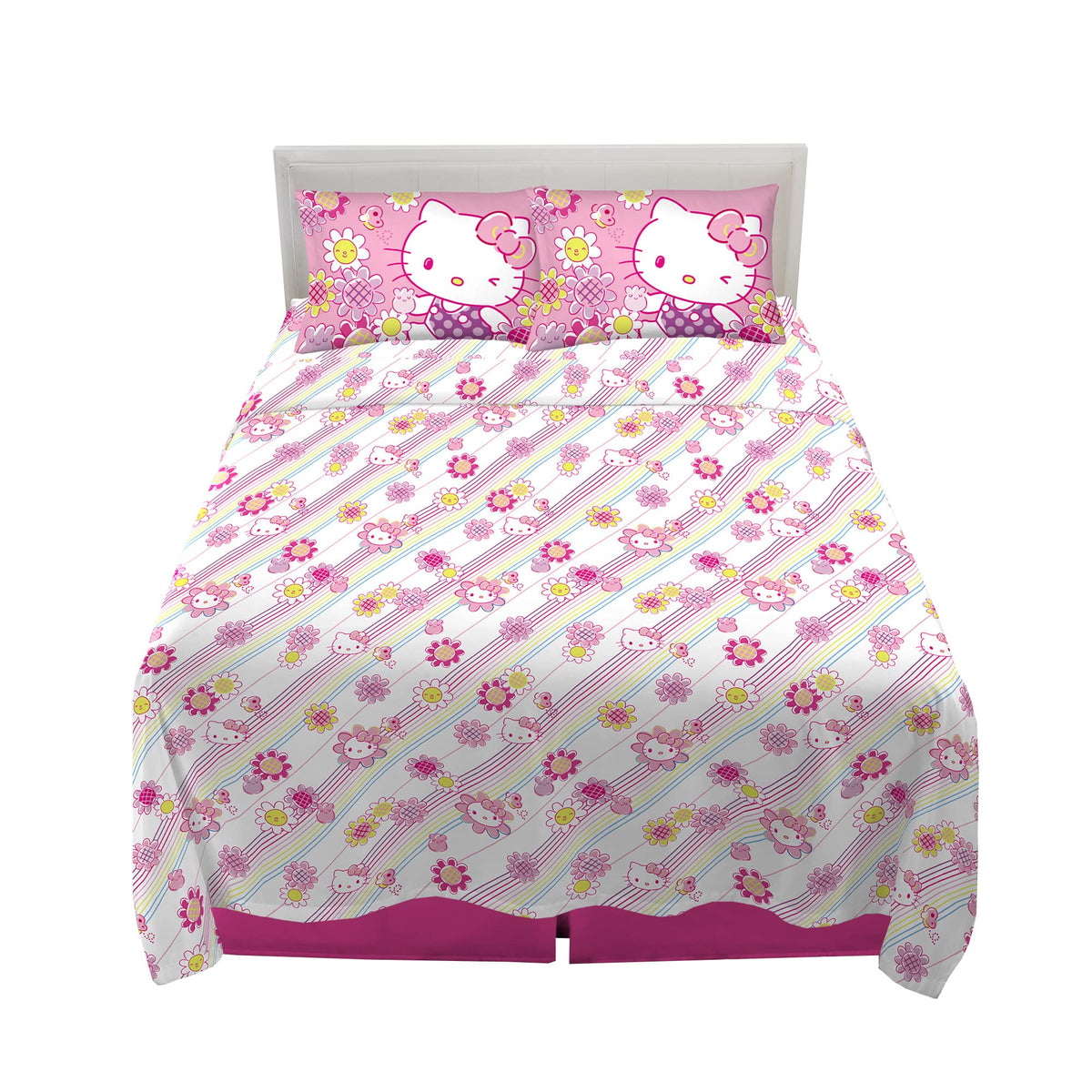 Paw Patrol Girls Kids Bedding Super Soft Microfiber Sheet Set, Twin, (Official) Nickelodeon Product By Franco