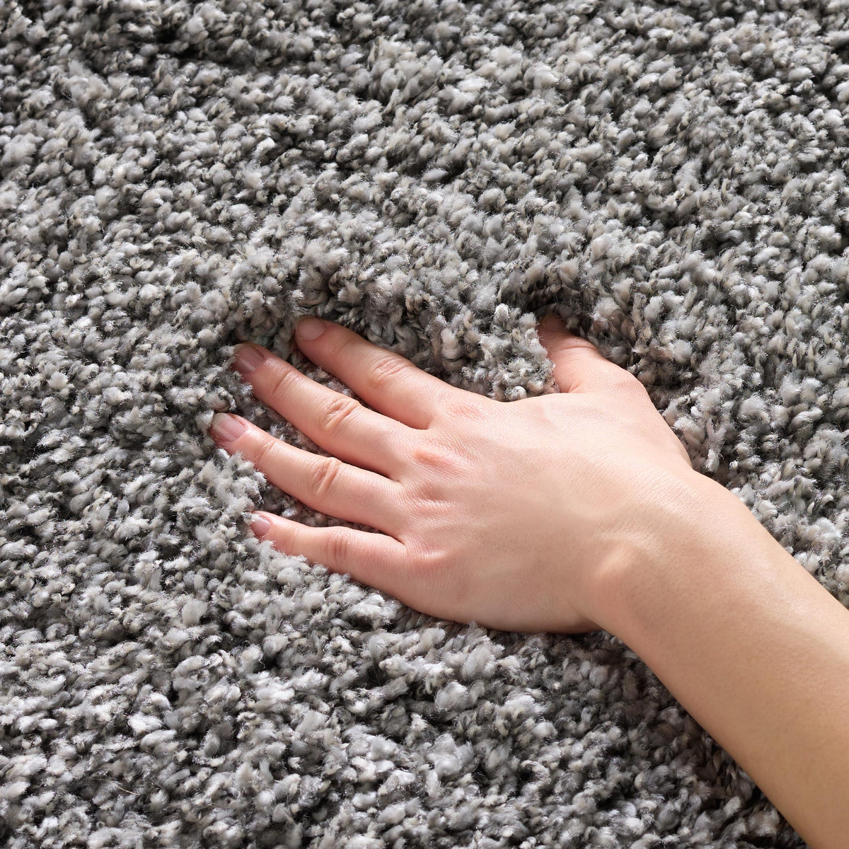SAFAVIEH Area Rug 4x6 - California Shag Collection - Ivory, Non-Shedding & Easy to Clean, Ultra Plush Thick Pile, Ideal for Living Room, Bedroom, Dining Space (SG151-1212)