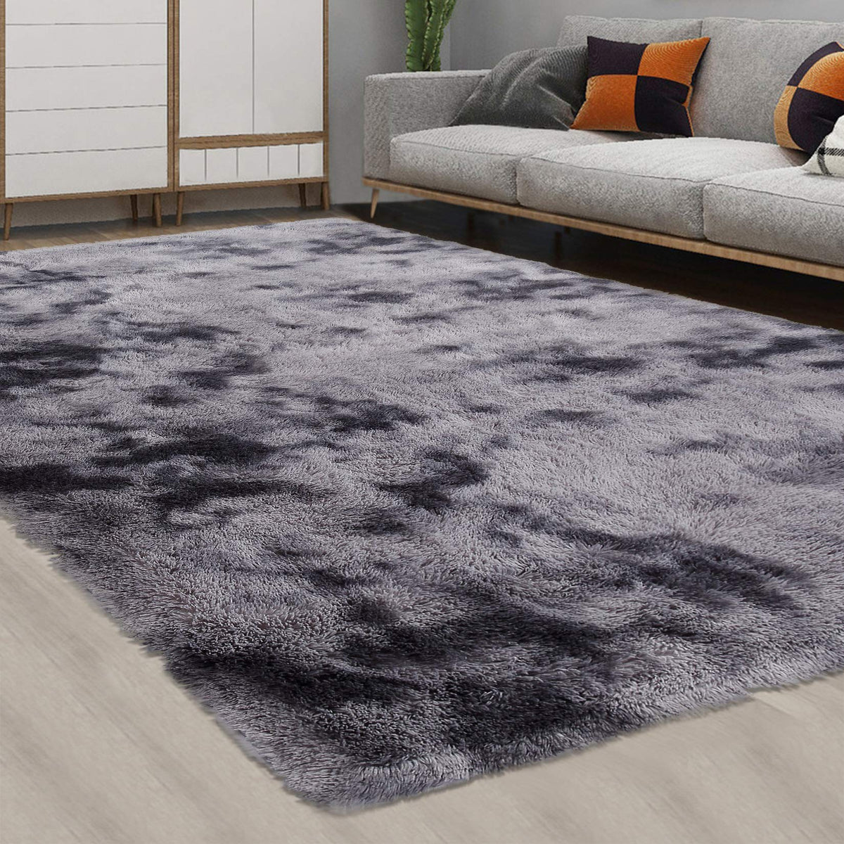 CAROMIO Shag Fluffy Area Rug Modern Indoor Plush Rug 8' x 10'