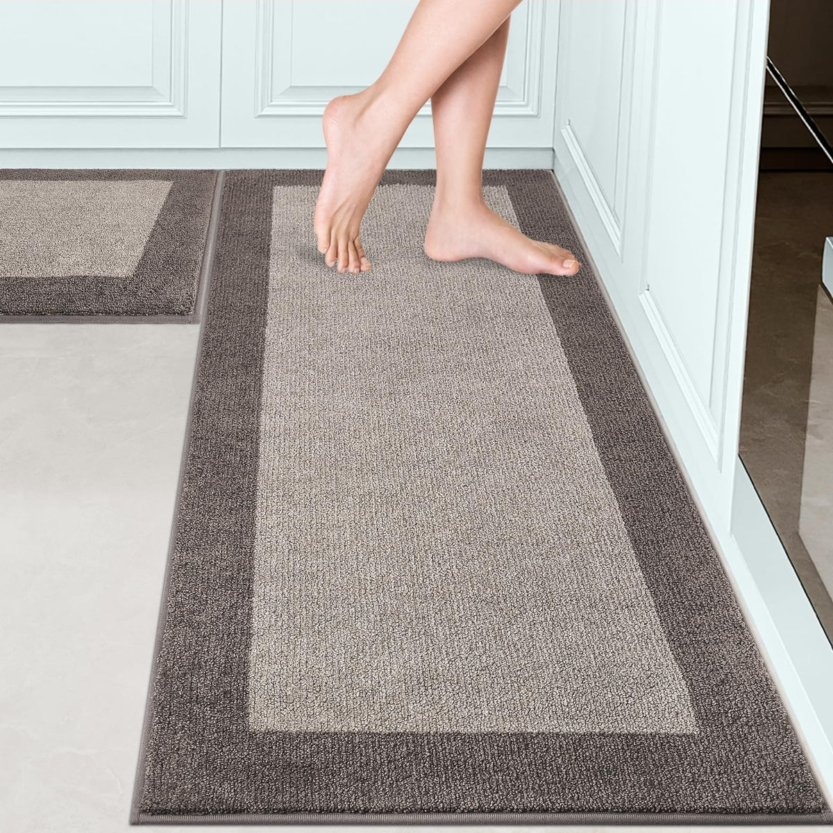 Area Rug 48" x 72", Kitchen Rug for Floor, Bedroom, Roll Packing
