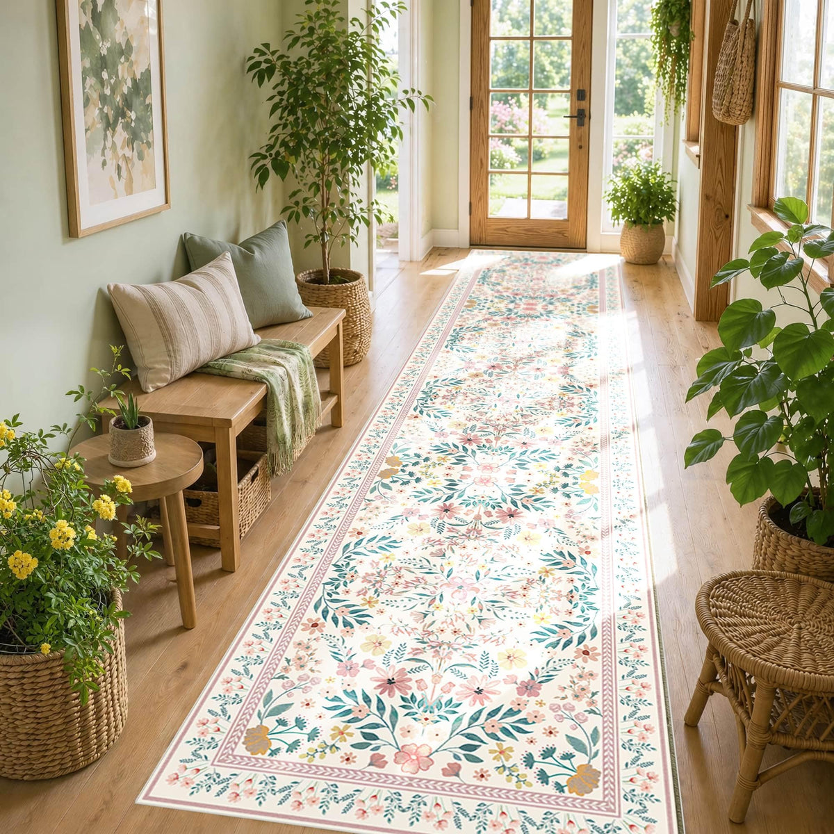 Rugxara Grey 5x7 Area Rugs for Bedroom & Living Room