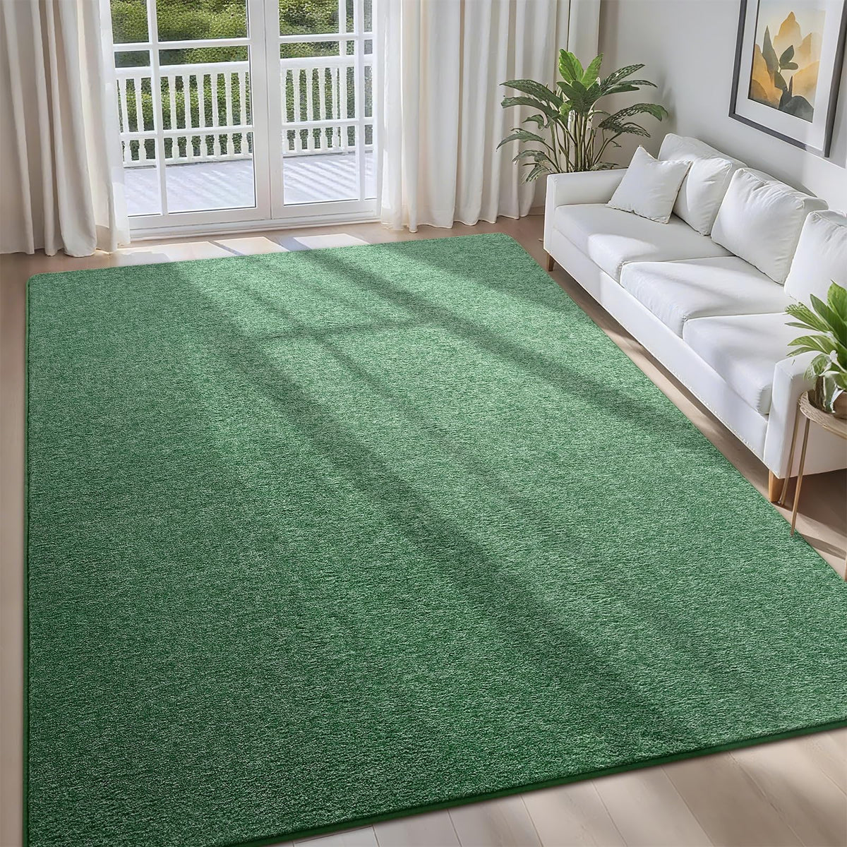4x6 Grey Area Rug Modern Aesthetic Minimalist