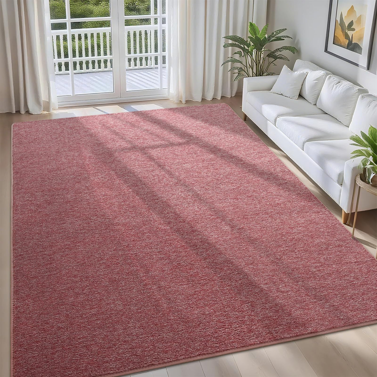 4x6 Grey Area Rug Modern Aesthetic Minimalist