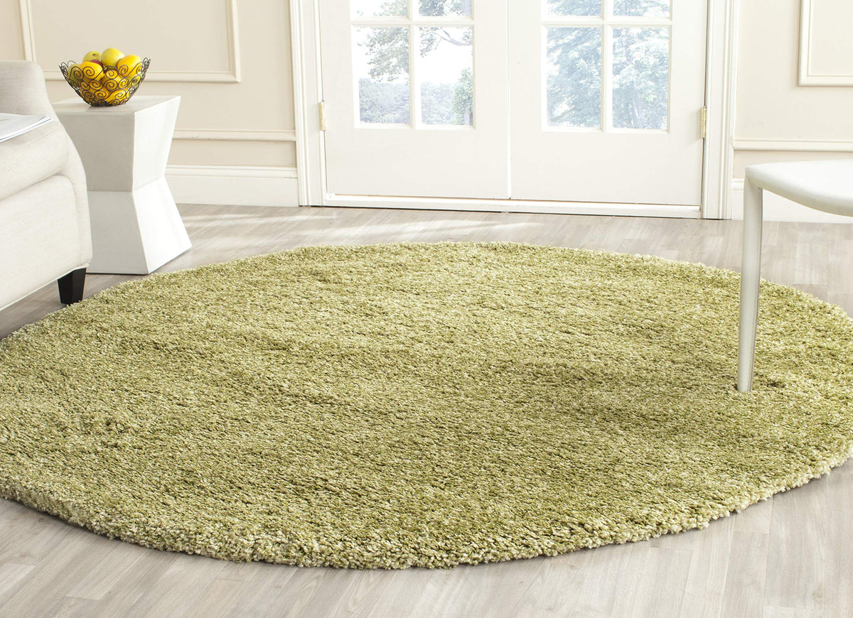 SAFAVIEH Area Rug 4x6 - California Shag Collection - Ivory, Non-Shedding & Easy to Clean, Ultra Plush Thick Pile, Ideal for Living Room, Bedroom, Dining Space (SG151-1212)