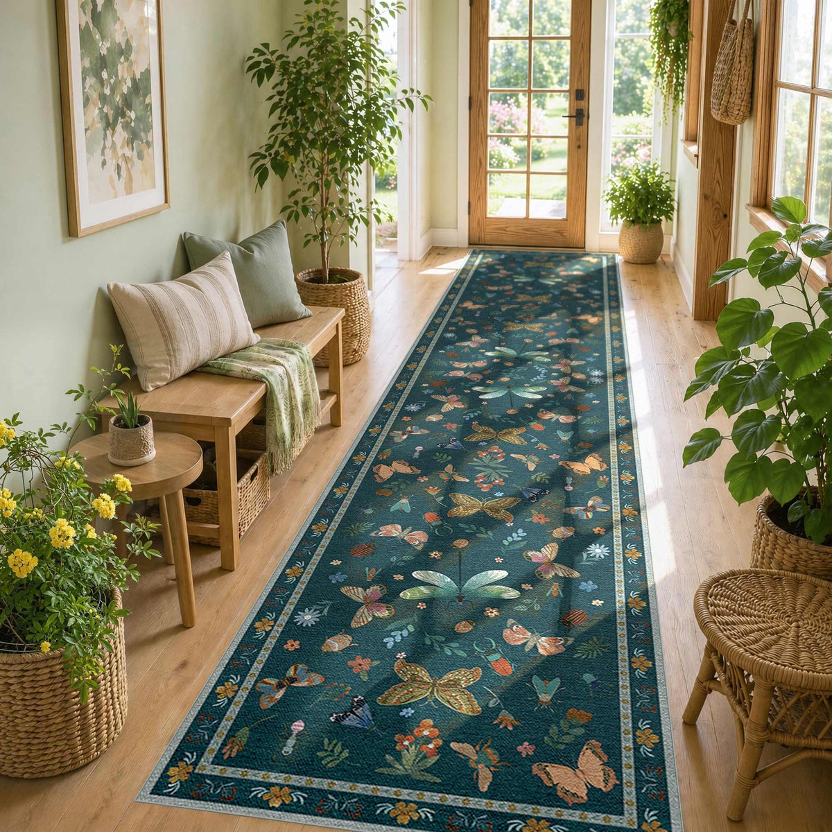 Rugxara Grey 5x7 Area Rugs for Bedroom & Living Room