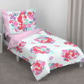Disney 4 Piece Minnie's Fluttery Friends Toddler Bedding Set, Lavender