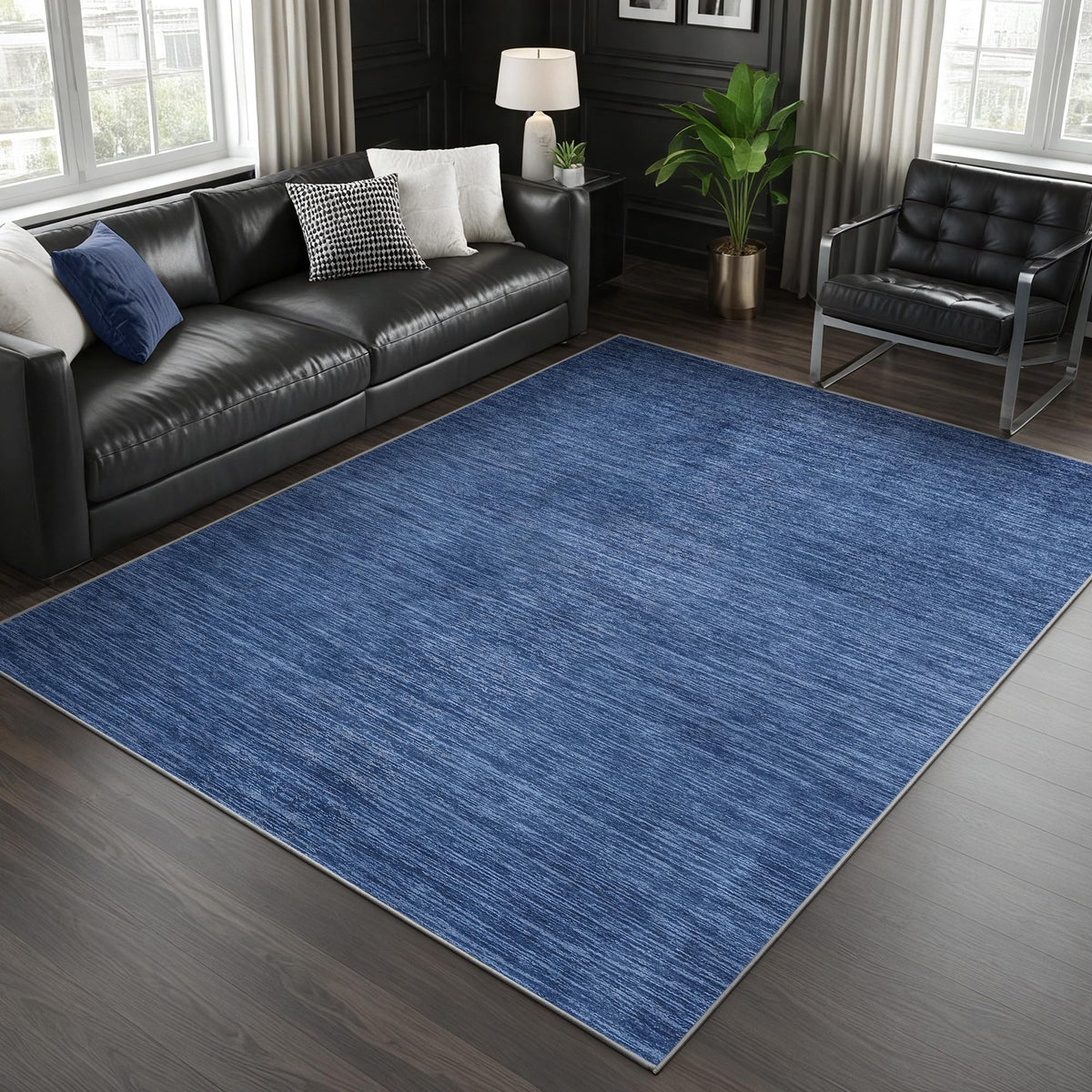 Valenrug Beige 8x10 Area Rugs for Living Room, Large Washable Rug Non Slip