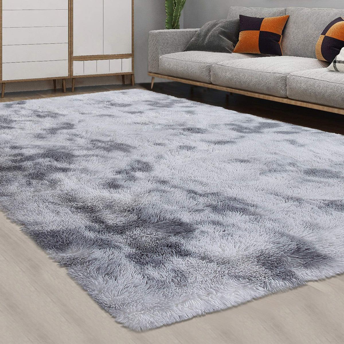 CAROMIO Shag Fluffy Area Rug Modern Indoor Plush Rug 8' x 10'