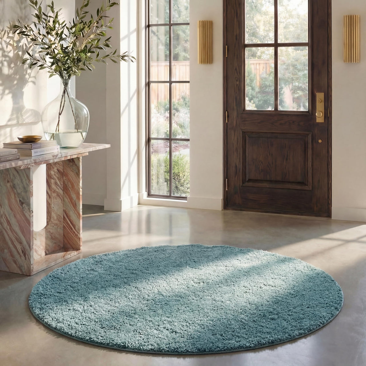 SAFAVIEH Area Rug 4x6 - California Shag Collection - Ivory, Non-Shedding & Easy to Clean, Ultra Plush Thick Pile, Ideal for Living Room, Bedroom, Dining Space (SG151-1212)
