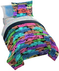 Jay Franco Kids Comforter Set Includes Sheets and Pillow Covers - Soft and Cozy Bed Set for Stylish Room Decor, Official Licensed Bedding, Grey - Toy Story, 7 Piece Full