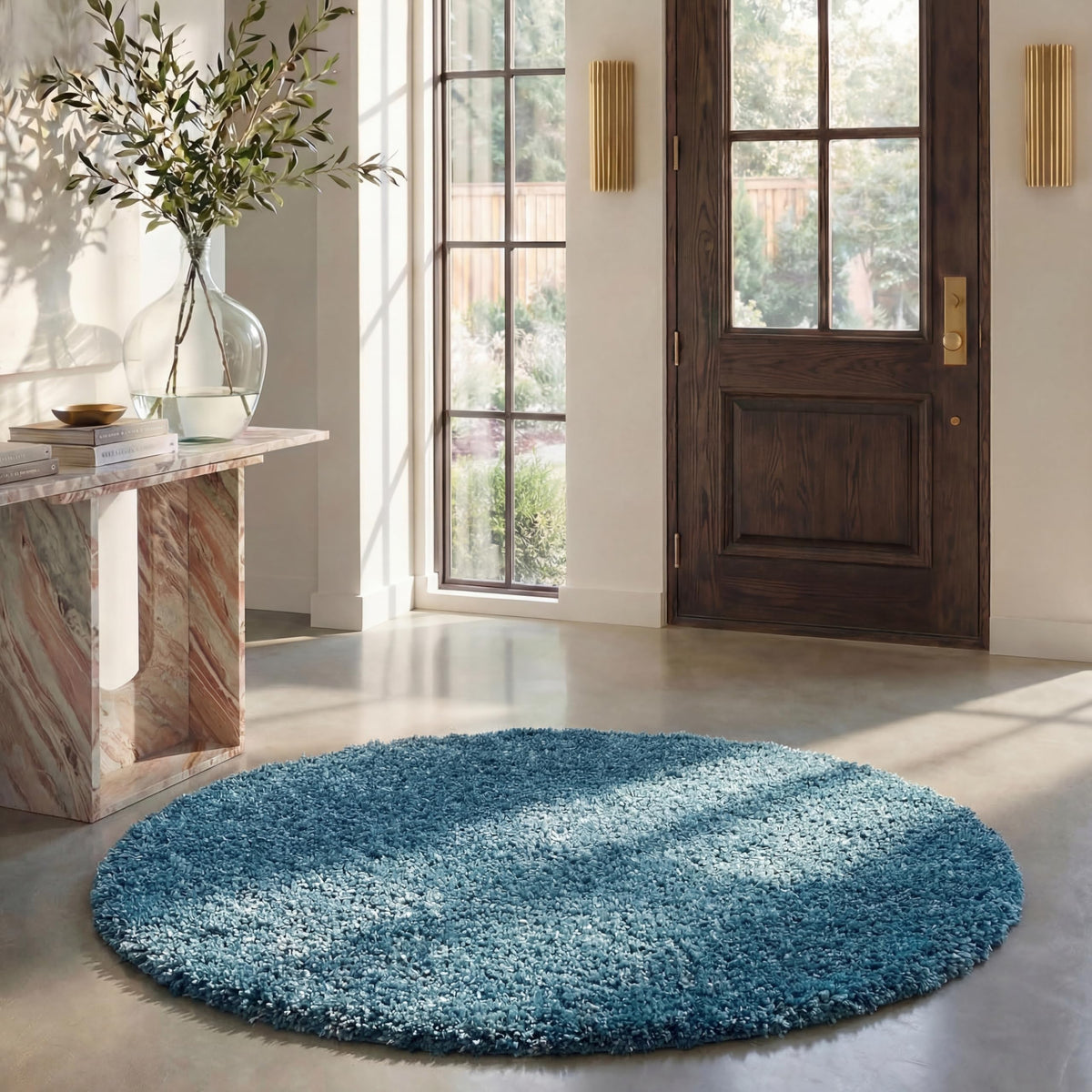 SAFAVIEH Area Rug 4x6 - California Shag Collection - Ivory, Non-Shedding & Easy to Clean, Ultra Plush Thick Pile, Ideal for Living Room, Bedroom, Dining Space (SG151-1212)