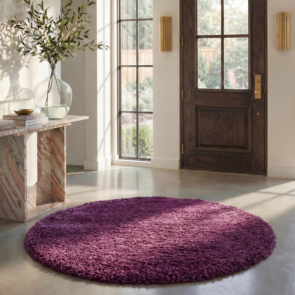 SAFAVIEH Area Rug 4x6 - California Shag Collection - Ivory, Non-Shedding & Easy to Clean, Ultra Plush Thick Pile, Ideal for Living Room, Bedroom, Dining Space (SG151-1212)