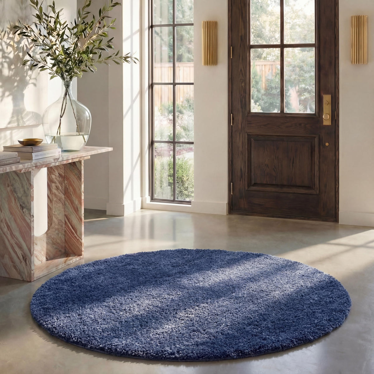 SAFAVIEH Area Rug 4x6 - California Shag Collection - Ivory, Non-Shedding & Easy to Clean, Ultra Plush Thick Pile, Ideal for Living Room, Bedroom, Dining Space (SG151-1212)