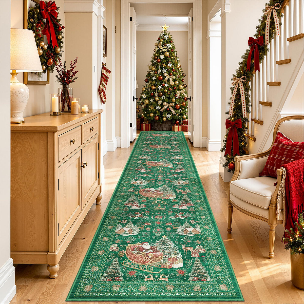 4x6 Area Rugs for Living Room, Non Slip Rugs for Bedroom, Beige