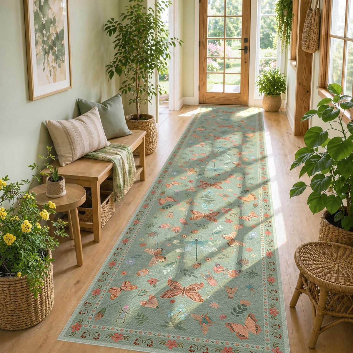 Rugxara Grey 5x7 Area Rugs for Bedroom & Living Room