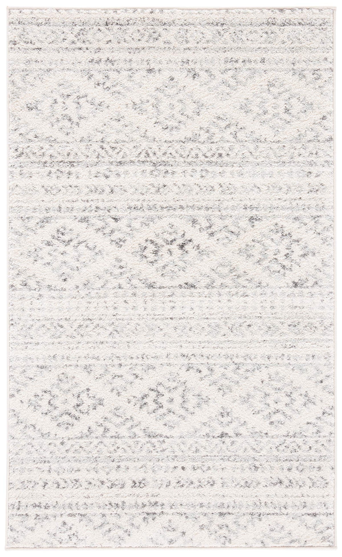 SAFAVIEH Tulum Area Rug 8x10, Large Ivory & Grey TUL272A