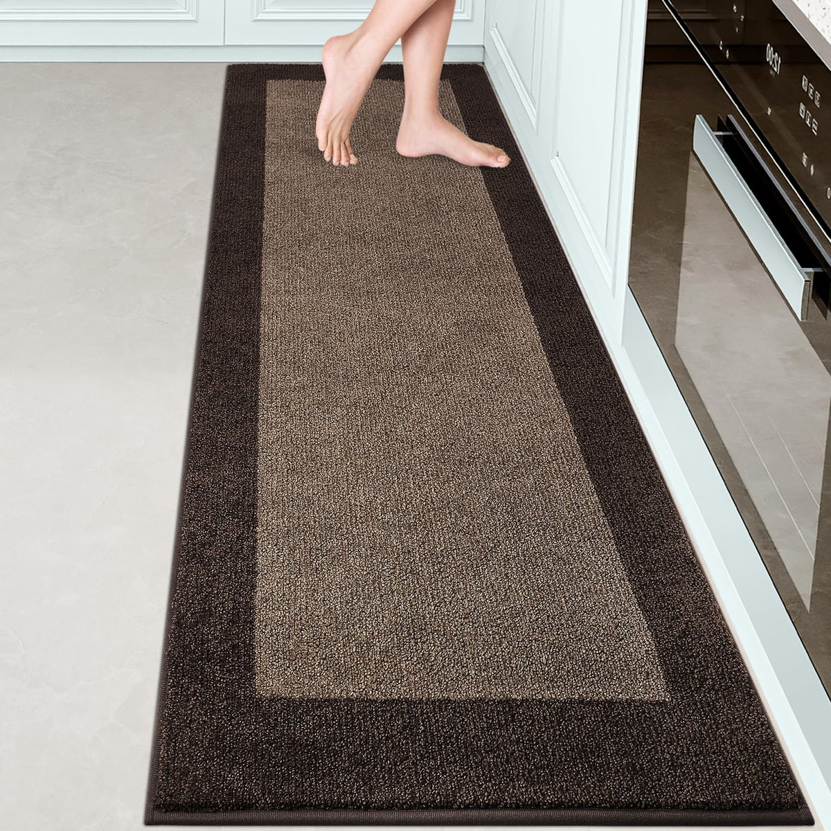 Area Rug 48" x 72", Kitchen Rug for Floor, Bedroom, Roll Packing