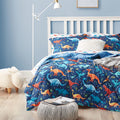 Dinosaur Twin Bedding Sets, 5 Pieces Kids Comforter Set for Boys