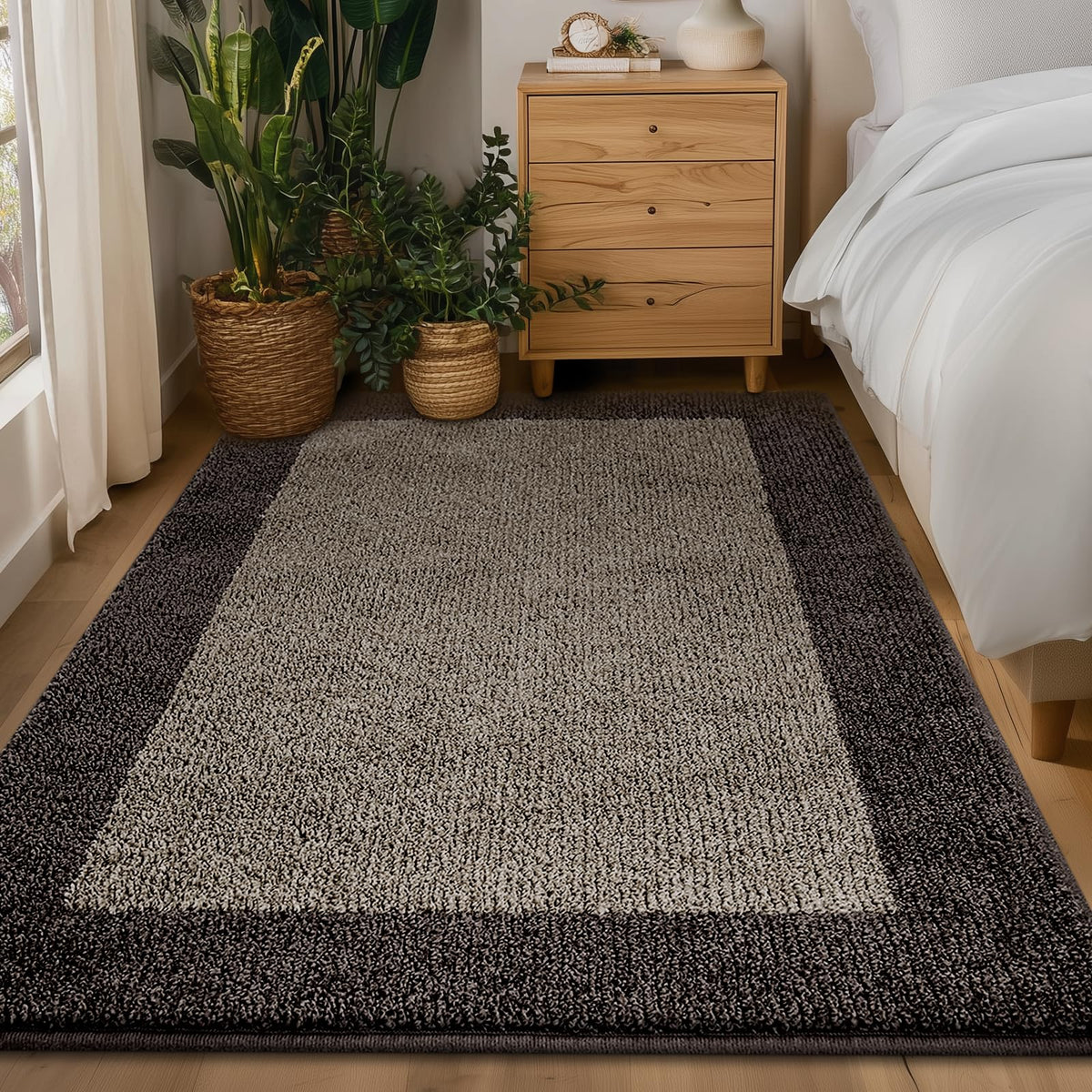 Area Rug 48" x 72", Kitchen Rug for Floor, Bedroom, Roll Packing