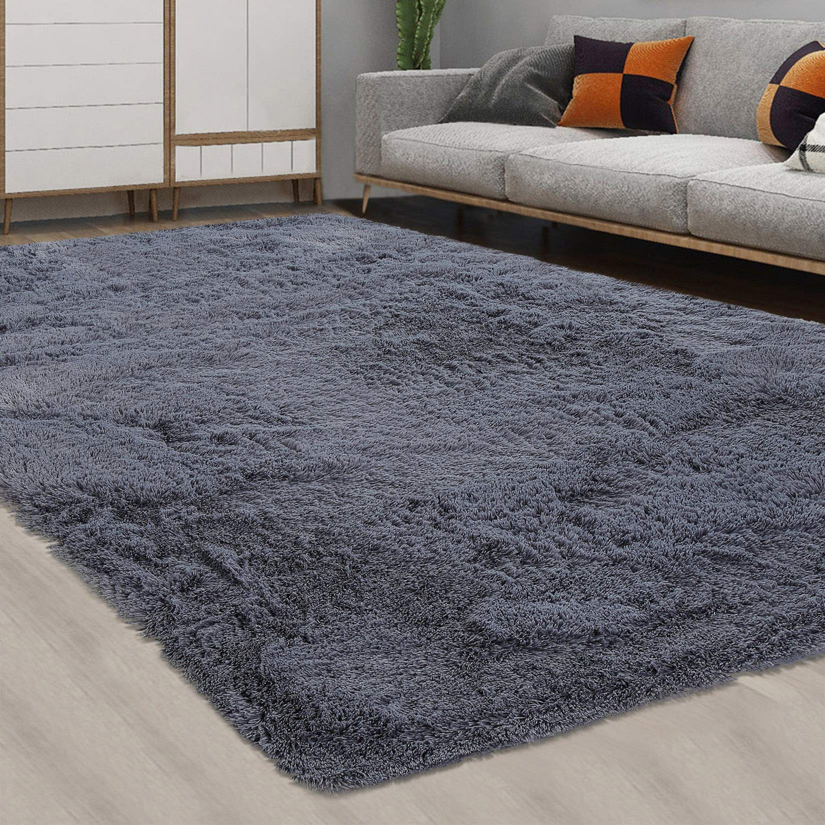 CAROMIO Shag Fluffy Area Rug Modern Indoor Plush Rug 8' x 10'