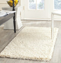 SAFAVIEH Area Rug 4x6 - California Shag Collection - Ivory, Non-Shedding & Easy to Clean, Ultra Plush Thick Pile, Ideal for Living Room, Bedroom, Dining Space (SG151-1212)