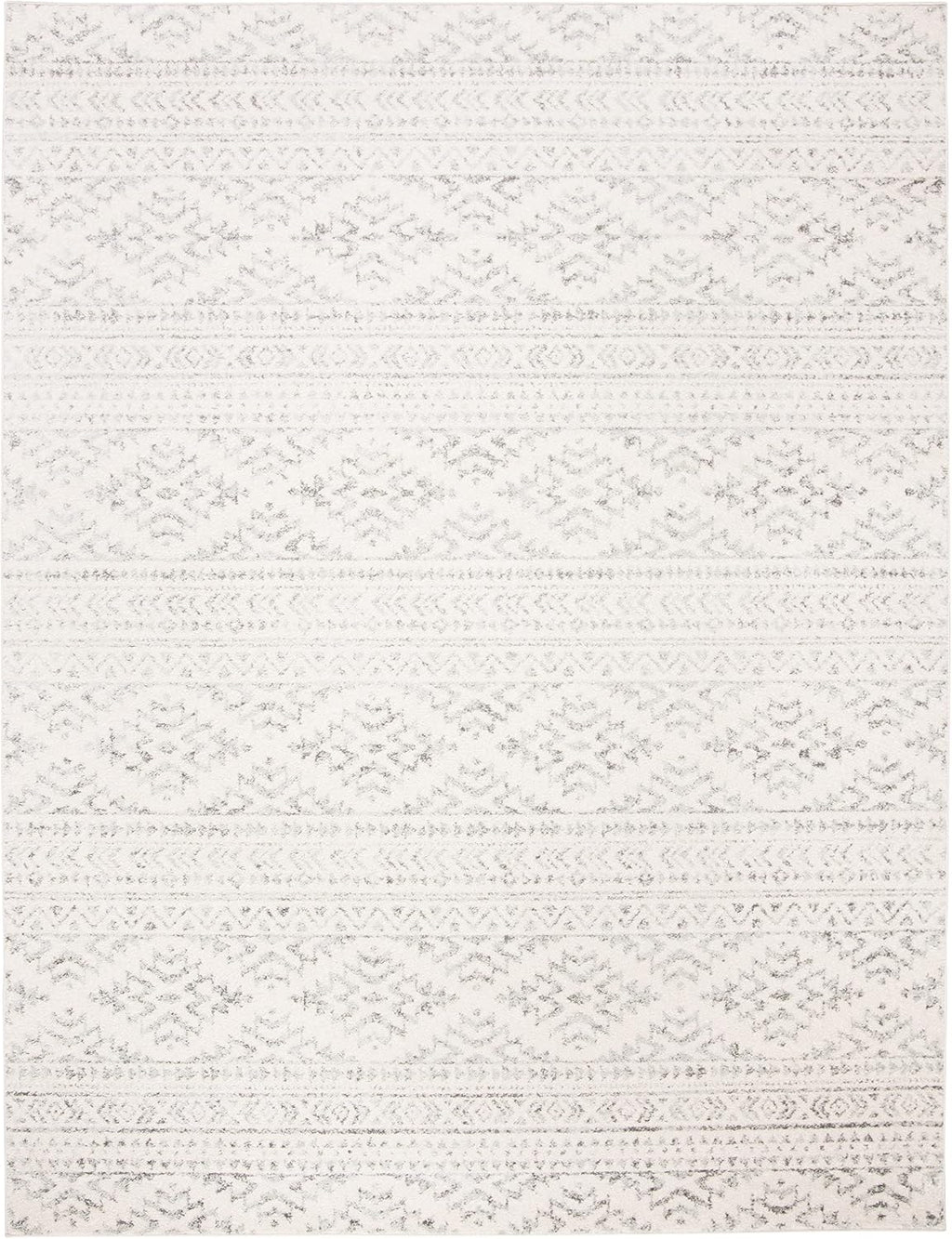 SAFAVIEH Tulum Area Rug 8x10, Large Ivory & Grey TUL272A