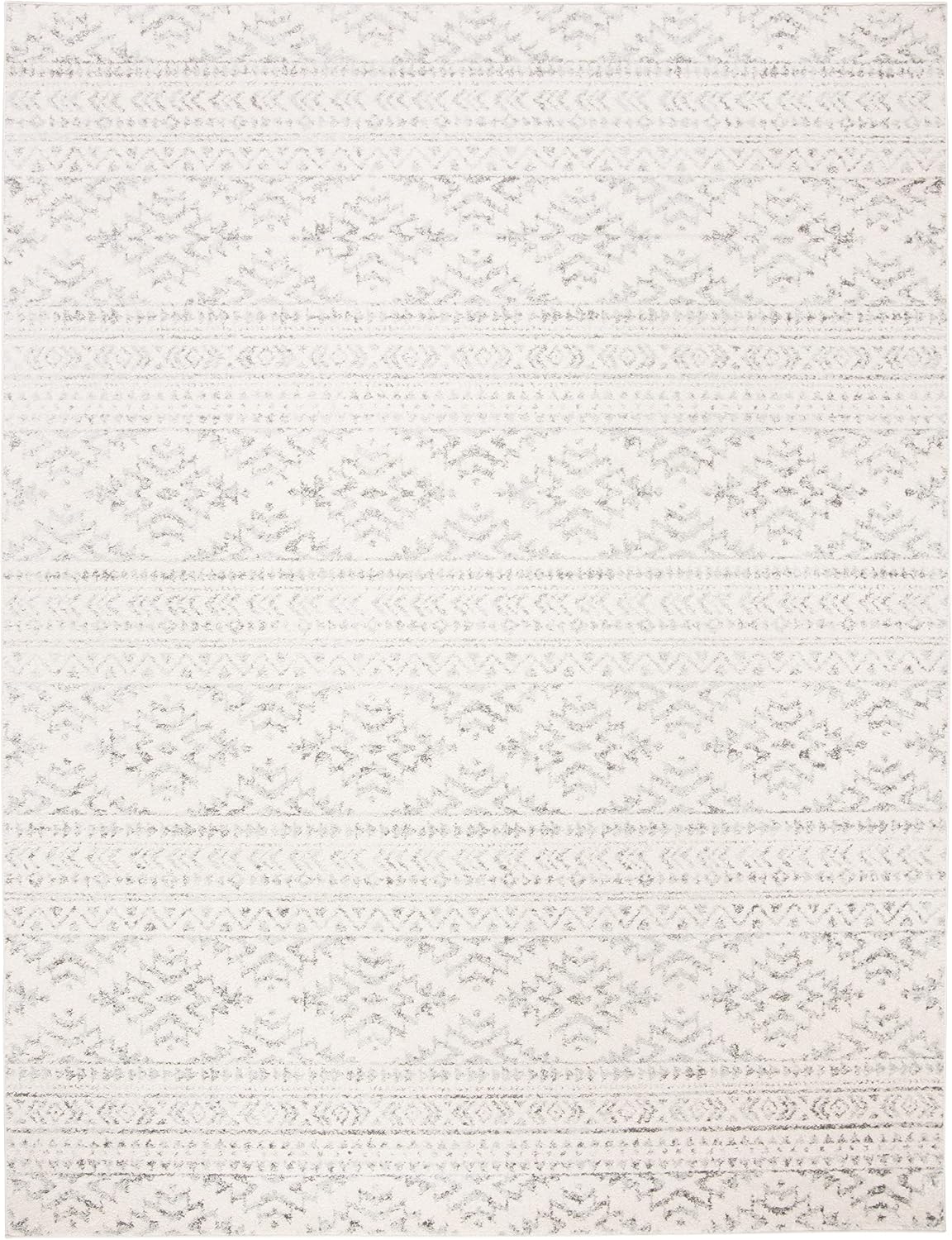 SAFAVIEH Tulum Area Rug 8x10, Large Ivory & Grey TUL272A