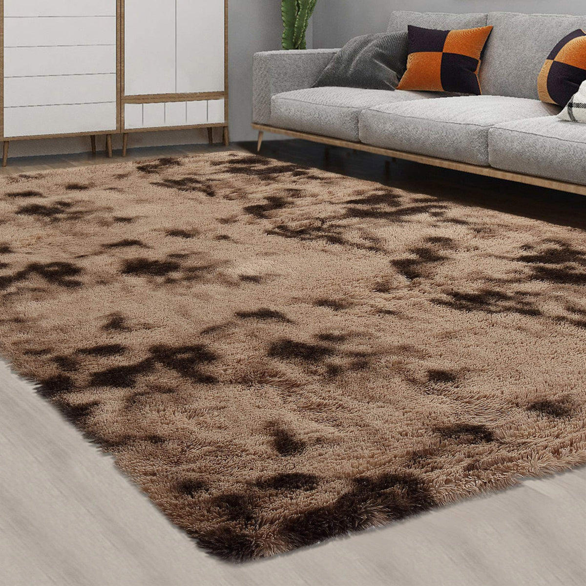 CAROMIO Shag Fluffy Area Rug Modern Indoor Plush Rug 8' x 10'