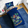 Sunny Side Up Bluey & Friends Full Comforter Set - 7 Piece Kids Bedding Includes Comforter, Sheets & Pillow Cover - Super Soft Microfiber Bed Set