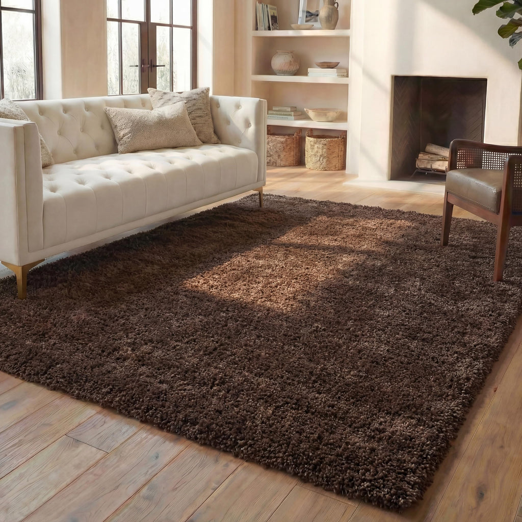 SAFAVIEH Area Rug 4x6 - California Shag Collection - Ivory, Non-Shedding & Easy to Clean, Ultra Plush Thick Pile, Ideal for Living Room, Bedroom, Dining Space (SG151-1212)